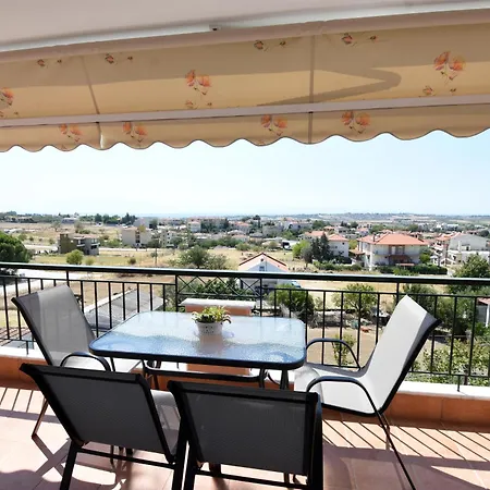Lux Mint - Sea View - 3br - Free Parking Lejlighed Epanomi