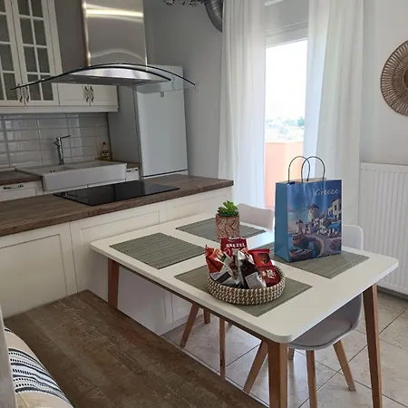 Lux Mint - Sea View - 3br - Free Parking Apartmán Epanomi
